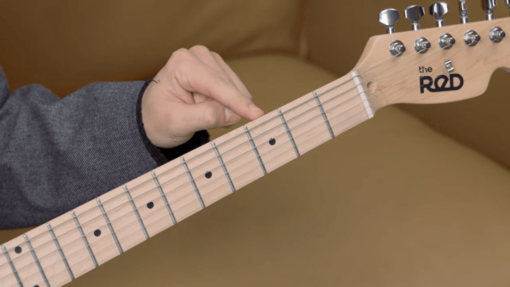 타브 악보 연주 팁 : 프렛 마킹