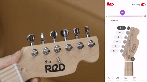 기타 튜닝하는 방법 - 기타 튜너